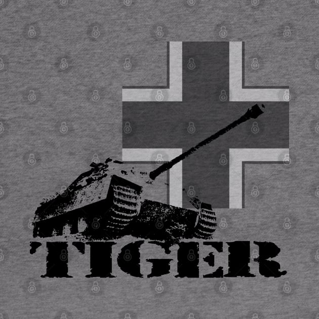 tiger tank Jagdpanzer V by hottehue